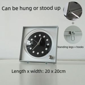 xpkQ Vintage Wall Desk Clock Luxury Table Decoration Quartz Watch Countertop Living Room Desktop Silent Clock Home and Decoration 2Z6B7