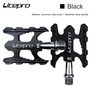 Bàn đạp chống trượt Bàn Đạp Xe Đạp Hợp kim nhôm siêu nhẹ litepro K3 thích hợp cho Bàn Đạp Xe Đạp Gấp Xe đạp thể thao xe đạp leo núi (litepro-jt)