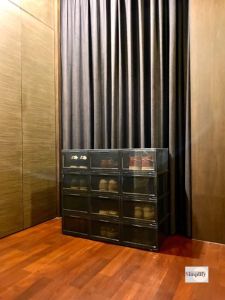 เท่ากับเข้ากู้ 6 ชุด กล่องใส่รองเท้า สีดำ Simpli - กล่องใส่รองเท้า สีดำ