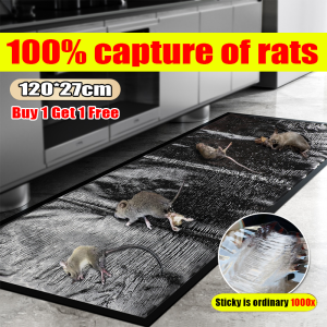 【100% mouse capture】mouse trap super glue 27*120cm Special odor seduce Catching smart mice 1000% stickiness rat killer mouse trap sticky board