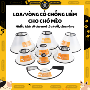 Loa Chống Liếm Vòng Chống Liếm Chống Cắn Bậy Cho Chó Mèo