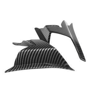 Motorcycle Aerodynamic Winglet Fairing Spoiler ABS Carbon Fiber Side Cover For Honda ADV160 2022 2023 2Pcs
