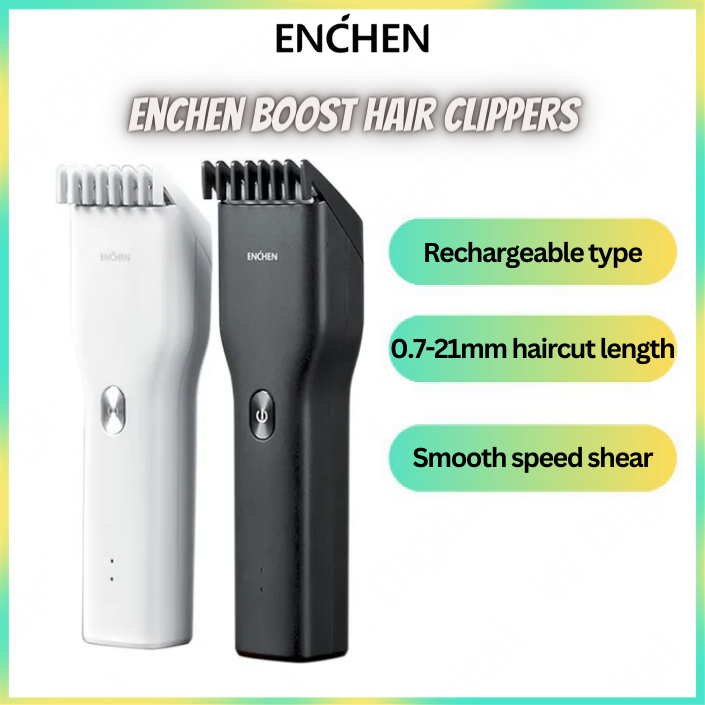 Enchen Razor Hair ENCHEN Boost Hair Clippers Barber Profesional Kit Ceramic Cutter Two ...