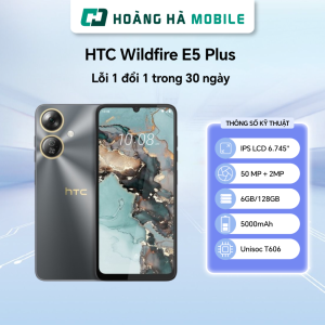 (Mua kèm phụ kiện giảm thêm 30k) Điện thoại HTC Wildfire E5 Plus (6+6GB/128GB) - Chính hãng