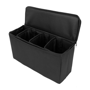 Trading Storage Bag Folding Gathering Toy Container with 3 Dividers Storage Case Game Collectors