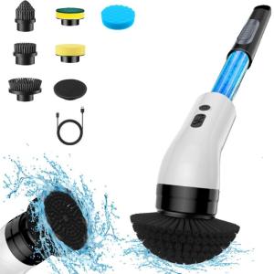 Practical Brush Effective Cleaner Bathroom Scrubbers Plastic Texture Tub Scrubbers Cleansing Brush for Floor Bathtub