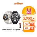 Mibro Watch GS Explorer สมาร์ทวอทช์ GPS ในตัว กันน้ำ 10ATM AMOLED 60Hzสว่าง1500Nit. 
