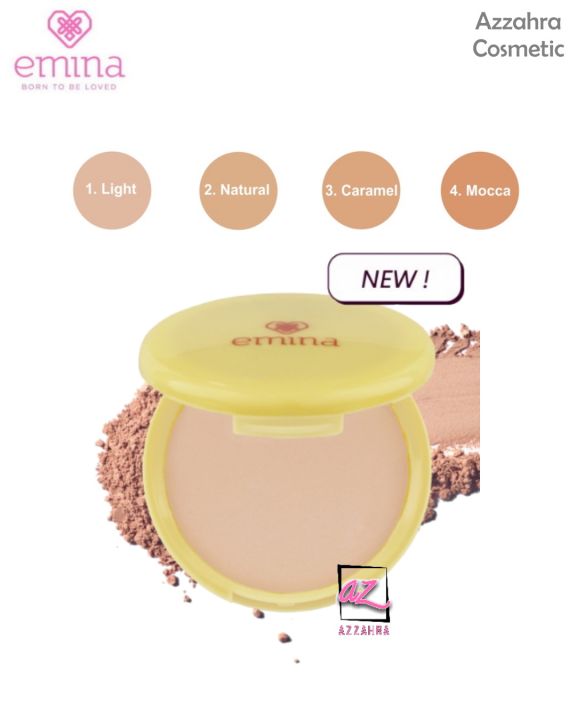 EMINA Daily Matte Compact Powder 11g ( Bedak Padat )