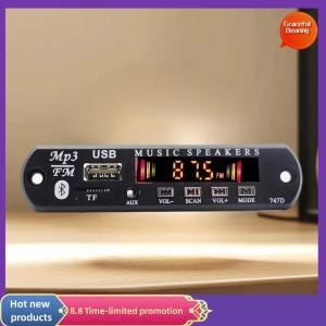Graceful 1 Set 12V Wireless Bluetooth 5.0 120W Amplifier MP3 Player Decoder Board Car Audio USB TF FM Radio Recording Call For Speaker