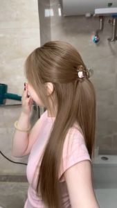 VOJO Milk Tea Hair Color FREE 7pcs Tool Set (100ml Hair Dye+100ml Oxidizer) Permanent Gentle Formula