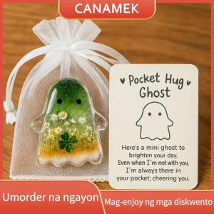 CANAMEK Halloween Cute Ghost Pocket Card Gifts Decoration Halloween Theme Party Festival Decorative Prop Children Holiday Gifts