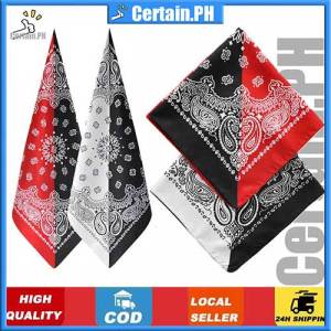 Hip Hop Neck ScarfHigh quality color blocked printed headscarfFashionable and good-looking