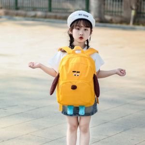 XYAX Nhẹ Ba lô hoạt hình dành cho trẻ em Dây đeo có thể điều chỉnh Họa tiết chó Ba lô mẫu giáo Di động Thoải mái Túi đeo vai hoạt hình Trẻ mới biết đi