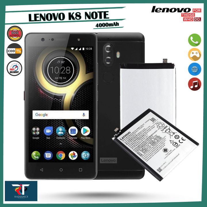 LENOVO K8 NOTE Battery K8 Note 4000mAh Model: BL270