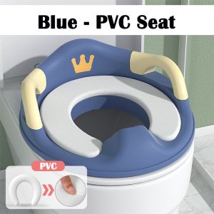 【COD】Baby Toilet Seat with Armrest Child Pot Children Training Seat Cover Potty Portable PVC Cushion Baby Potty Trainer