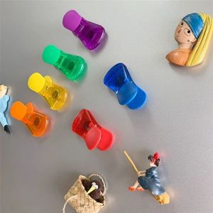 Cute Cartoon Food Sealing Clip • Magnetic Fridge Clip • Household Snack & Tea Bag Sealer • PP Plastic (Random Color)