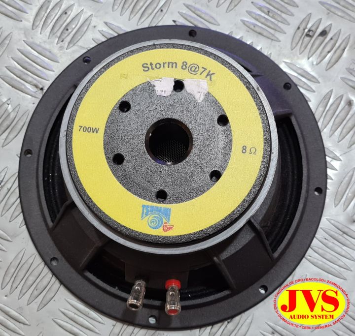 Live Tsunami Storm at 7K inch 700W Double Magnet Speaker High