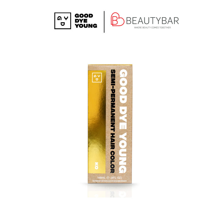 Good Dye Young Semi-Permanent Metal Heads Hair Color - KO (Gold) - (Beauty Bar) (Personal Care)