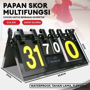 PAPAN SCORE / COACH BOARD KANSA / PAPAN SKOR PERTANDINGAN OLAHRAGA KANSA WATERPROOF