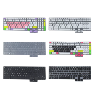 Silicone Keyboards Protectors Cover for R9000P/R7000/Y9000 Laptop Dust and Spill Resistant Semi Transparents Film