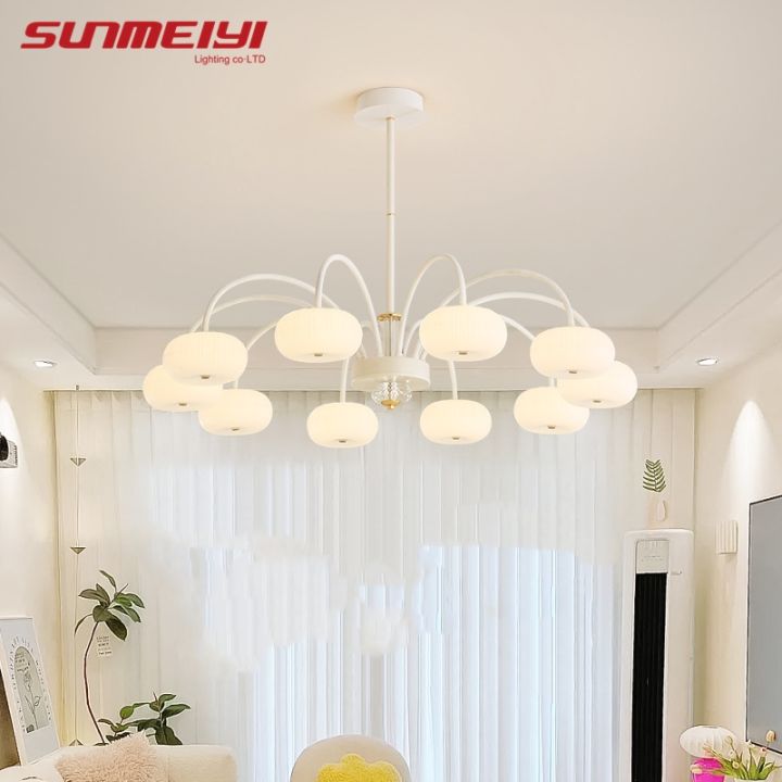 New Magic Bean Acrylic Ball Chandelier Modern Simple Hanging Light ...