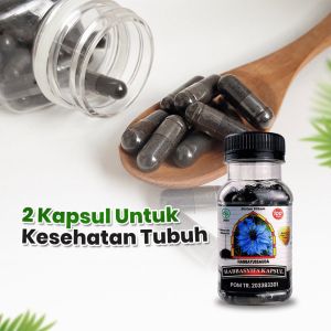 HABBATUSAUDA SERBUK 210kap HABBASYIFA Jinten Hitam Bubuk Kapsul Obat Berbagai Macam Penyakit