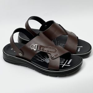 Dép quai ngang nam đế cao su khâu siêu bền  dép nam quai hậu thiết kế tiện lợi sang trọng bền đẹp  - ABCD SHOP