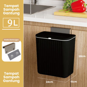 【BELI LOKAL】Dejavu Tempat sampah gantung tempat sampah lipat tong sampah dapur estetik tempat sampah kamar mandi tempat sampah dapur HSB640