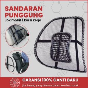 Store Laris Sandaran Punggung Bantalan Jok Mobil Sandaran Punggung Kursi Mesh Back Support