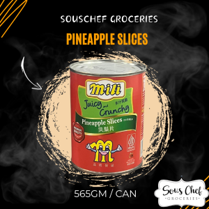 MILI PINEAPPLE SLICED IN SYRUP 565GM