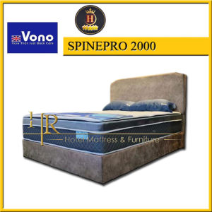 Vono Spine Pro 2000 Mattress only  | 13 Inches Tilam 床垫 | 15 Years Warranty | SpinePro HR Home Delivery Malaysia