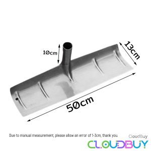 C.B.【Ready in Stock】 Professional Iron Livestock Manure Scraper Shovel Multifunctional Shovel Head for Farm and Garden