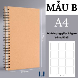 Tập 30 tờ giấy vẽ truyện tranh anime manga comic có tỷ lệ 110gsm LIM ART