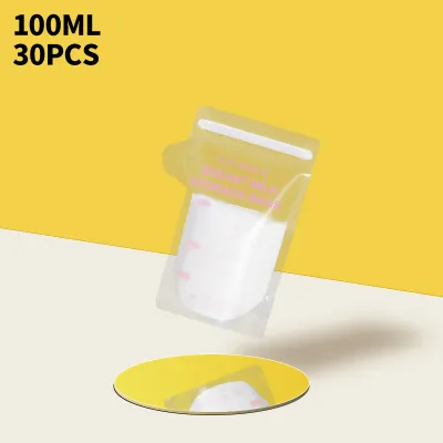 Breastmilk Storage Bag 100Pcs Milk Storage Bag 5oz/8oz Portable Milk Container For Newborn