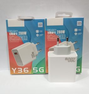Batok Adapter V1VO Y36 5G 280W Fast Charger Support Fast Charging