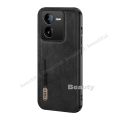 Cho Vivo iqoo Z9 5g 2024 sang trọng da điện thoại phong cách công sở trường hợp cho vivoiqoo Z9 iqooz9 Z 9 9z iqoo Z9 Frosted chống rơi vỏ lưng mềm chống sốc iqooz9 iqoz9 trường hợp. 