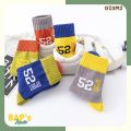 Set 5 Đôi Tất Cổ Cao Cho Bé Trai , Vớ Cho Bé Sơ Sinh Đến 8 Tuổi Kiểu Dáng Năng Động Đáng Yêu Nhiều Mẫu Lựa Chọn BAP's House GI3. 