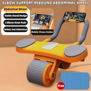 Foldable Abdominal Trainer Sit-Up Bench Ab Machine for Home Gym Core Workout Fitness Equipment