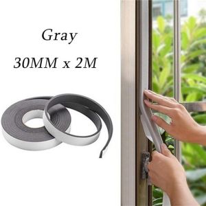 【Self-Adhesive】2M Soundproof Foam TapeThicken Door Window Seal Strip Anti-Collision Windproof Insulating Tape