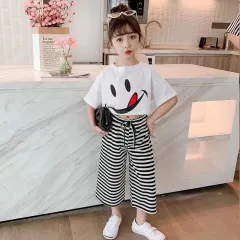 CON Children's Fashion 2PCS（Blouses+Pants）High Quality korean