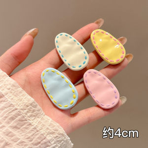 【VanHariacc】กิ๊บติดผมสาวน้อยน่ารักสดใหม่จากอินเทอร์เน็ตคนดังปี 2025 กิ๊บติดผมหน้าม้าฤดูร้อนใหม่ เครื่องประดับผมเด็กทารก