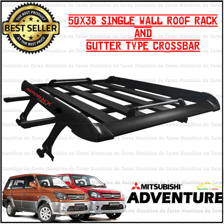 Mitsubishi Adventure 50x38 AERORACK Universal Aluminum Car Roof Rack ...