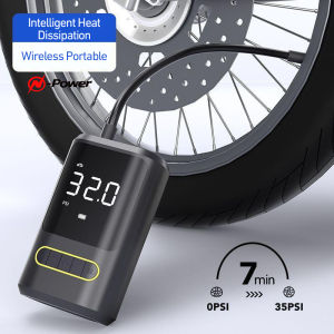 [In Stock] N-Power 150psi Car Tyre Tire Air Inflator Pump Smart Digital Wireless Inflatable Electric Air Pump