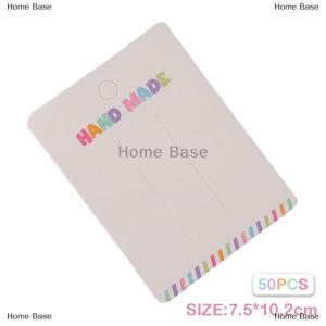 [COD] Home Base 50PCS Hairpin Packaging Cards Necklace Display Cards With Bags Jewelry Display Cards Self-Seal Bags Paper Label Tags