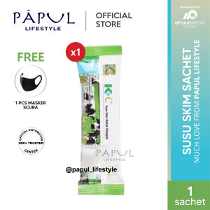 New Zealand Milk Powder K-C Susu Skim Bubuk Kolostrum Original - (1 Sachet) | Papul Lifestyle