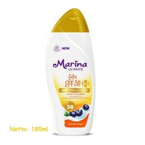 MARINA UV White Sunblock SPF 30 || Marina Hand & Body Lotion Extra SPF 30 Anti Pollution