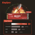 Kingspec NVMe M.2 SSD 1TB 2TB 512GB 4TB SSD cho PC nmve M.2 PCIe 4.0x4 2280 NVMe SSD gen4 x 4 2242 ổ cứng nội bộ rắn SSD đĩa cho ps5. 