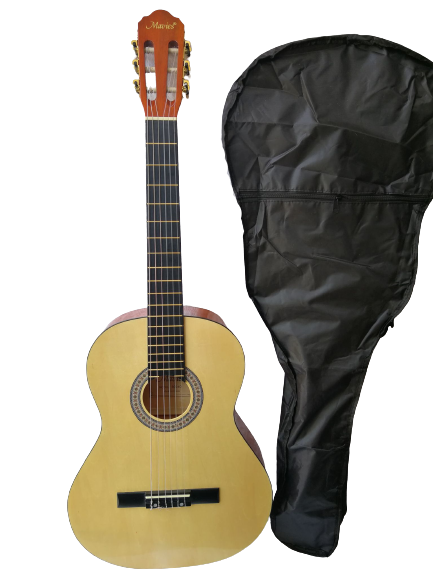 Mavies 40 Inches Deluxe Manila Classical Nylon Acoustic Guitar