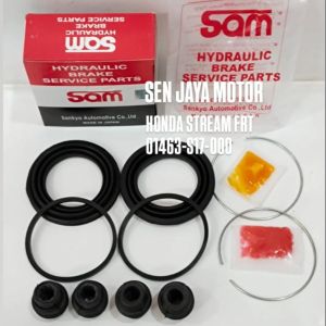 CALIPER KIT SAM HONDA STREAM 1.7CC KARET SEAL REM CAKRAM DEPAN HONDA STREAM 1.7 CIVIC 01463-S17-000