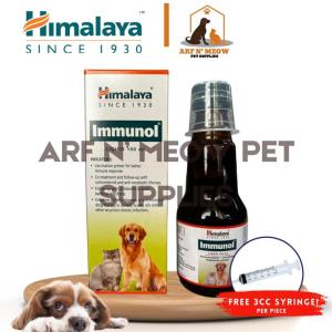 100ml IMMUNOL Himalaya Syrup Immunomodulator Pet Dog Cat Dogs Cats Pet Essential